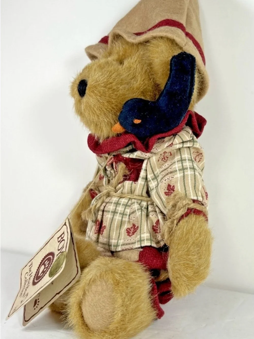 Longaberger Boyd's Bear Exclusive Rusty Scaredy Scarecrow Bear Limited 2001 NWT